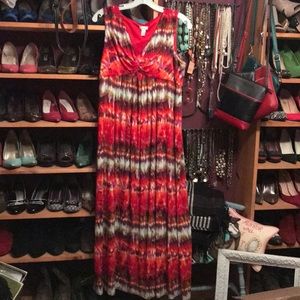 Vibrant Chico’s Maxi Dress